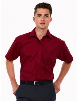 Uneek UC710 Men’s Poplin Half Sleeve Shirt Clothing